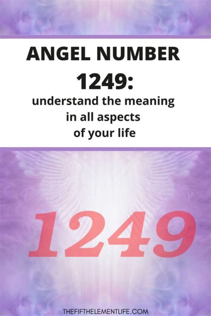 1249 Angel Number Meaning - Pulptastic