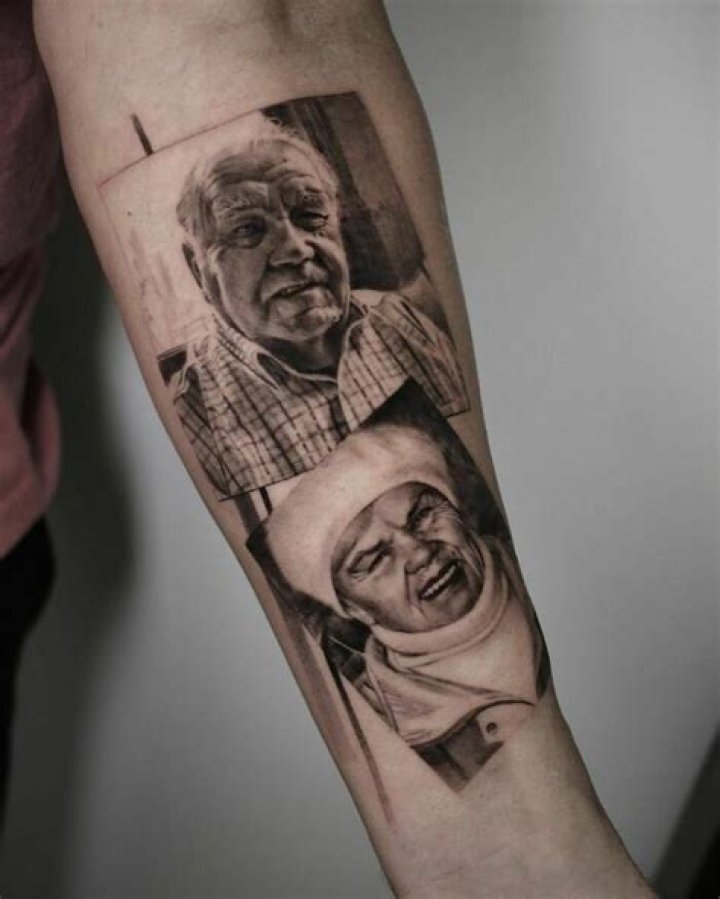 14 Grandfather Tattoo Photos & Meanings