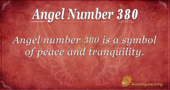 380 Angel Number Meaning - Pulptastic