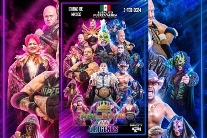 AAA revela cartel de Rey de Reyes 2024 y confirma fecha para Triplemanía XXXII