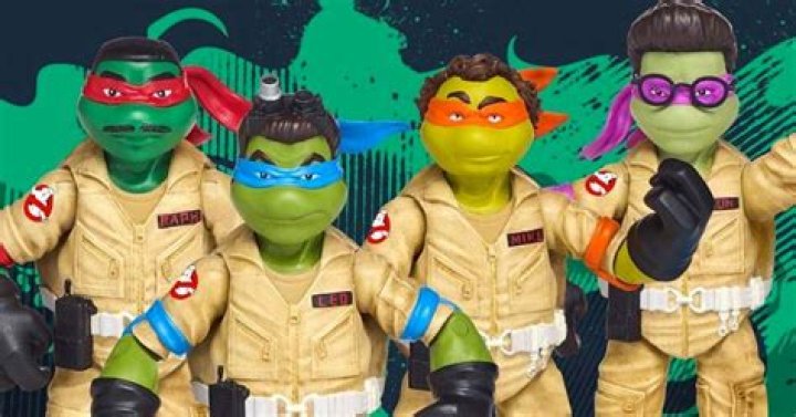 Action Figures Combining Ghostbusters And TNMT