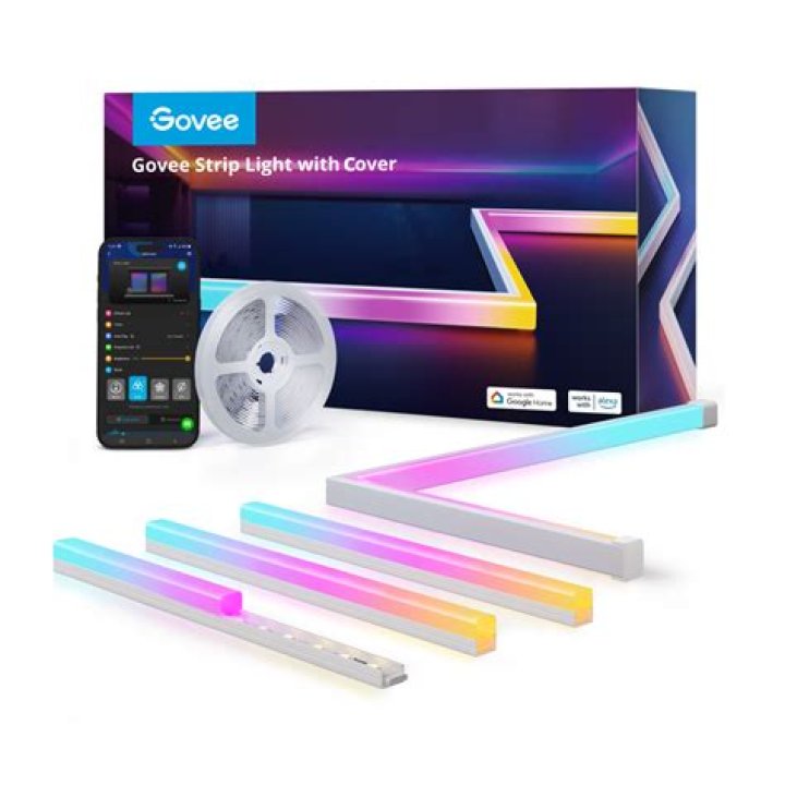 Add backlighting behind your TV with over 30% off Govee's RGB Strip Lights via Amazon