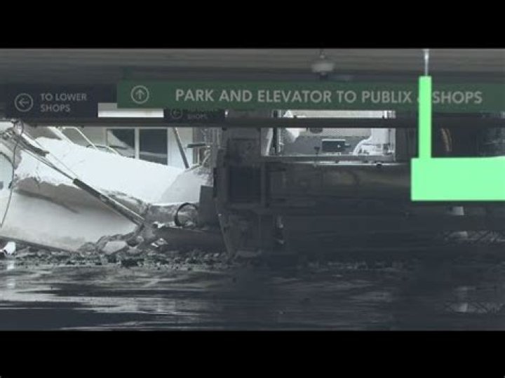 Atlanta Publix closed after crane leads to parking lot collapse