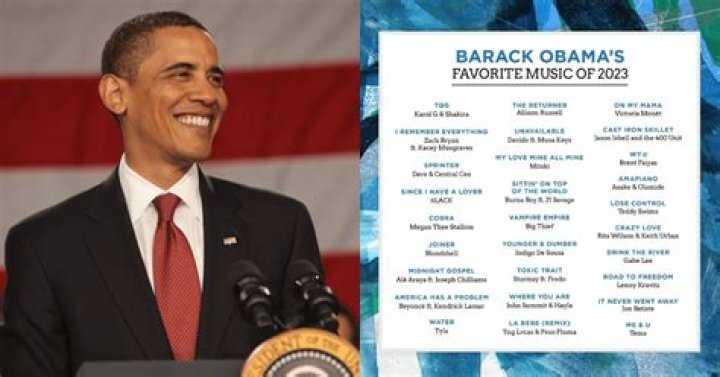 	Barack Obama Names Beyoncé’s ‘America Has a Problem,’ Tyla’s ‘Water’ and More as His Favorite Songs of 2023	