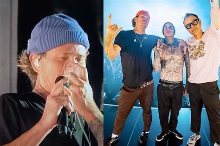 Blink 182 tiene que pedir oxígeno en medio de su actuación en el Festival Estéreo Picnic