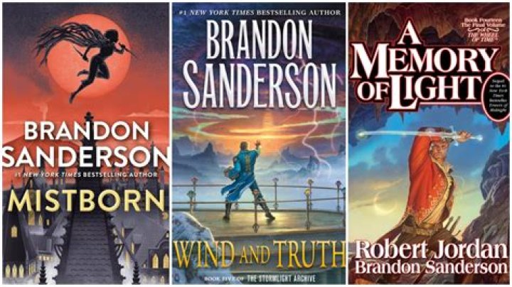 Brandon Sanderson Books; Four Secret Novels Releasing In 2023