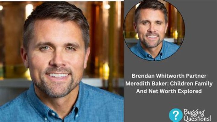 Brendan Whitworth Wife Meredith Baker and Family