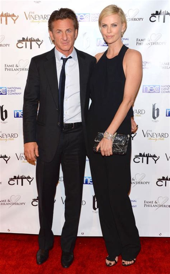 Charlize Theron and Sean Penn