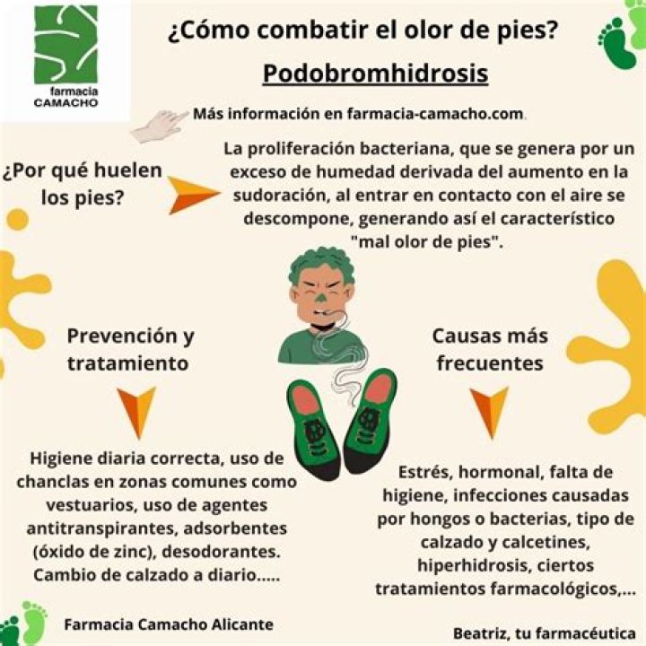 Cómo combatir el olor de pies
