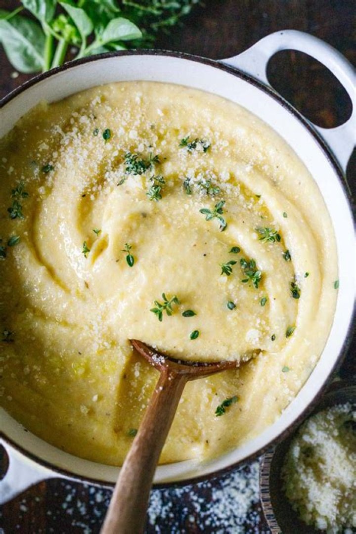 Creamy Sage Polenta | Recipe