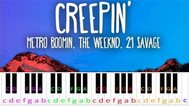 “Creepin’” by Metro Boomin, The Weeknd & 21 Savage