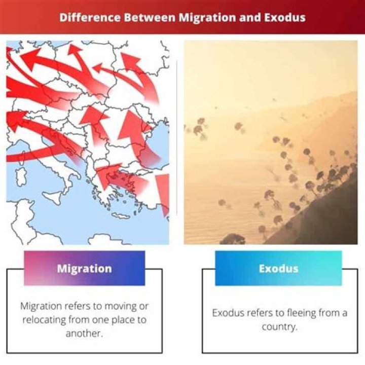 Difference Between Migration And Exodus