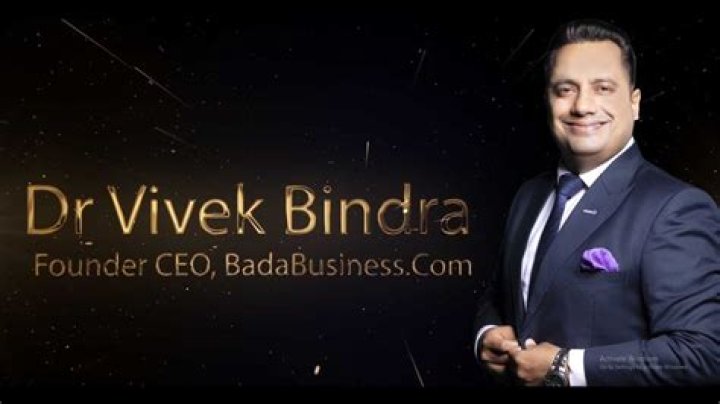 Dr. Vivek Bindra Wiki,Biograpgy,YoTube, age, Wife,Motivational Video