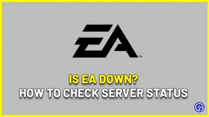 EA Servers Down? Check EA Server Status & Outages