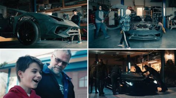 El cuento de Navidad de Lamborghini: dan el cambiazo a un niño que construía un Aventador con su impresora 3D