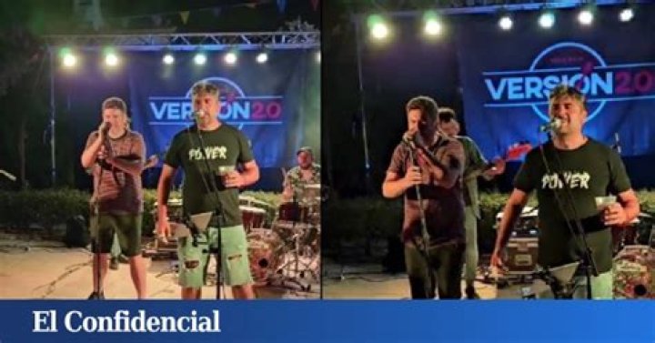 Estopa interrumpe sus vacaciones y da un concierto sorpresa en Zarza Capilla (Extremadura), el pueblo de sus padres