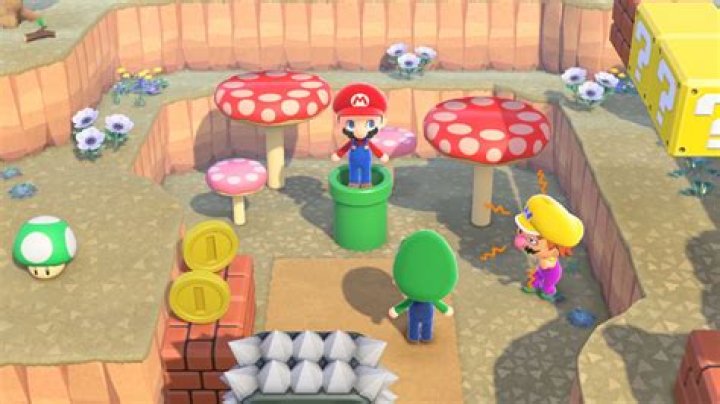 Get Mario Pipe in Animal Crossing