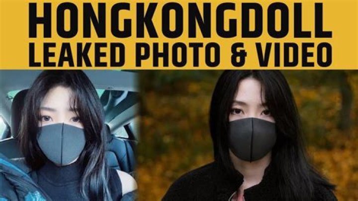 Hongkongdoll Leaked Photo and Video Went Viral Twitter Reddit