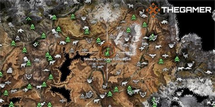 Horizon Zero Dawn Tallneck Locations
