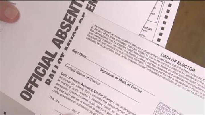 How and when to submit 2024 absentee ballot in Georgia