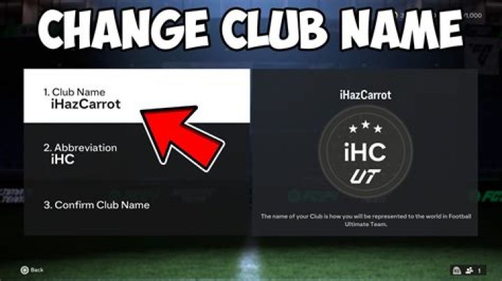 How to Change Club Name