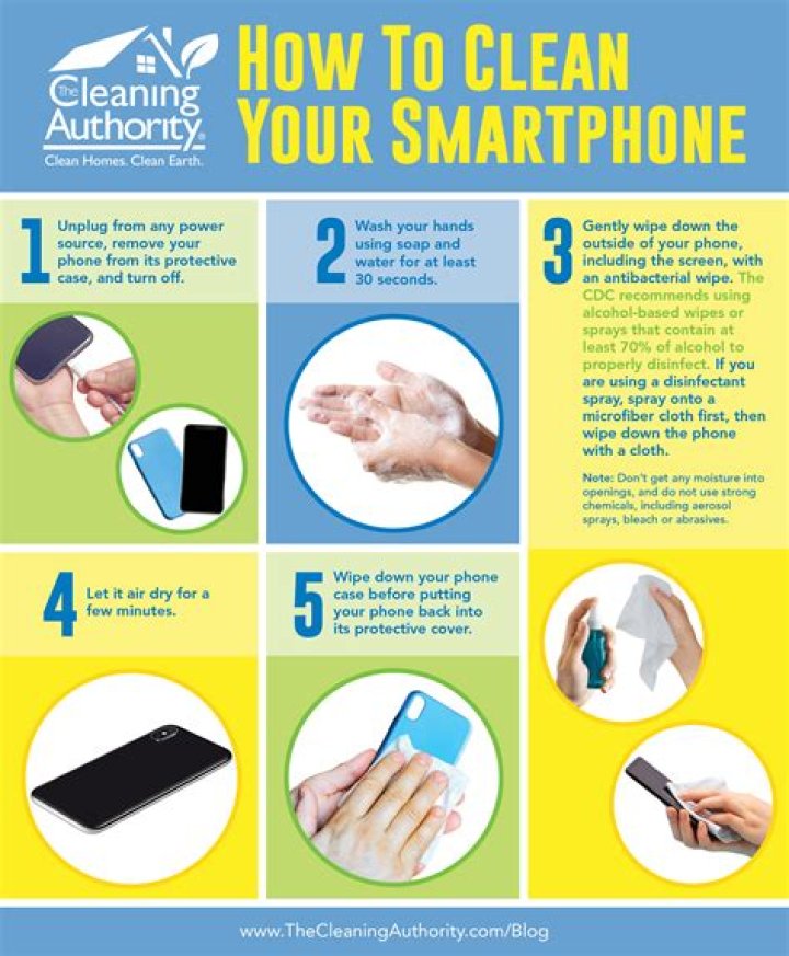 How to Clean Your Smartphone