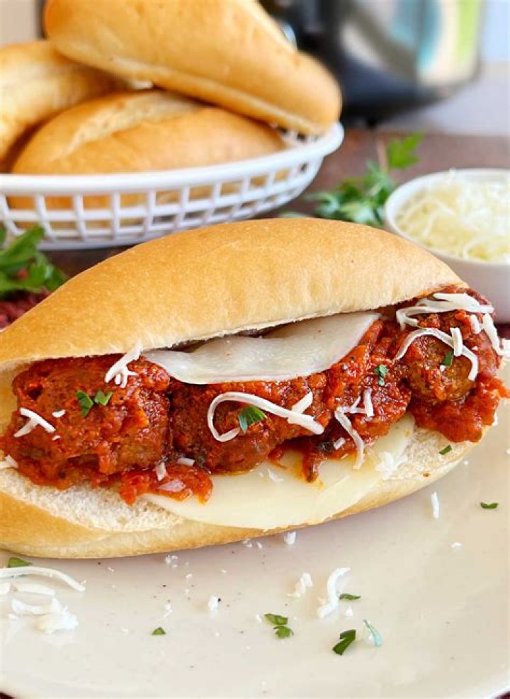 How to Make Meatball Subs on Baguettes With Mozzarella, Burrata + Fresh Basil