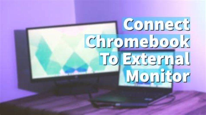 How to turn your Chromebook into an external monitor