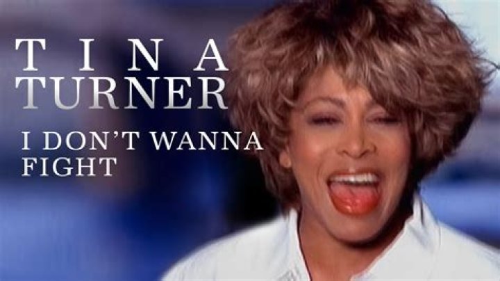 “I Don’t Wanna Fight” by Tina Turner