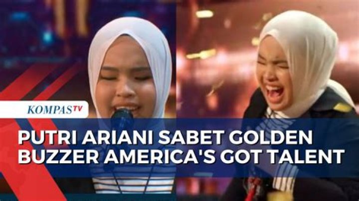 Indonesian Singer Putri Ariani Gets Golden Buzzer on America's Got Talent