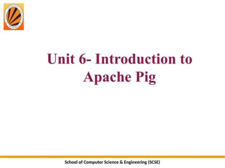 Introduction to Apache Pig