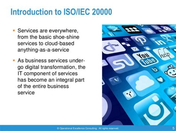 Introduction to ISO/IEC 20000