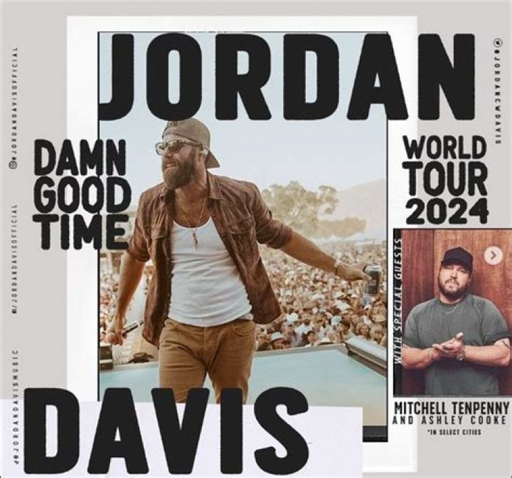 Jordan Davis Maps Out a 'Damn Good Time' With New 2023 Tour Dates