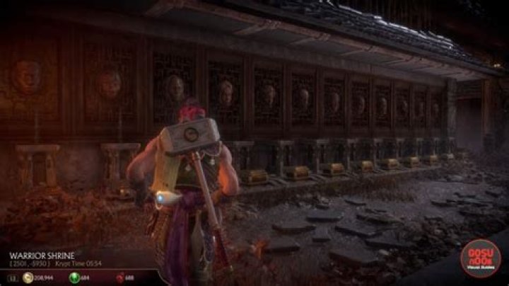 MK11 Head Chests in Krypt Warrior Shrine
