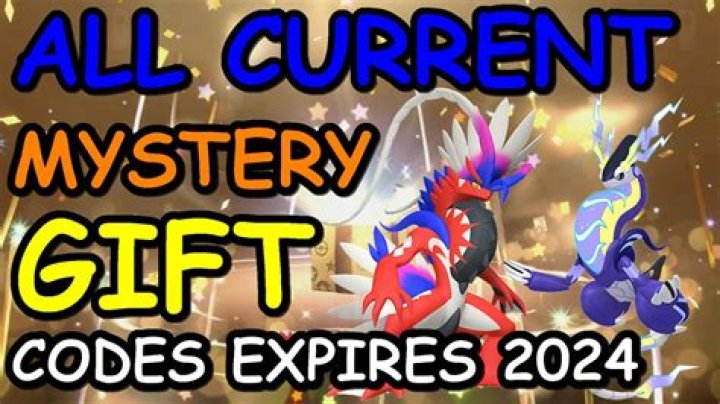 Mystery Gift Codes Pokemon Sword and Shield August 2022