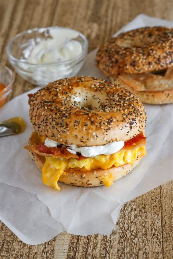 New York Bagel Burger | Recipe