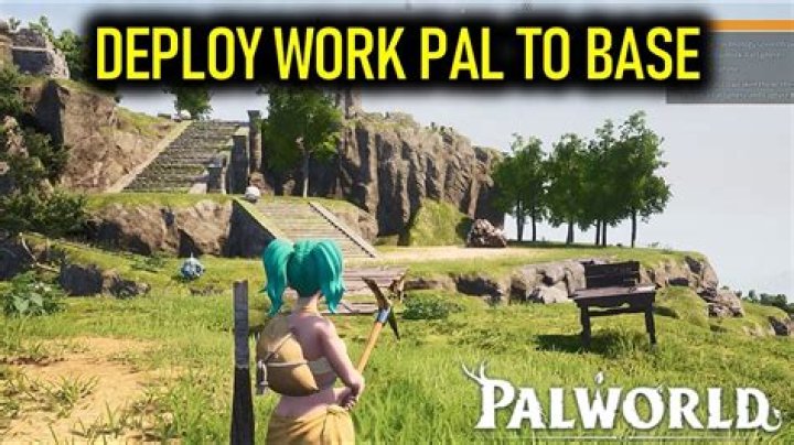 Palworld Deploy a Work Pal to the Base