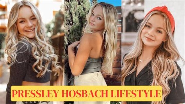 Pressley Hosbach Biography, Wiki, Age, Height, Family