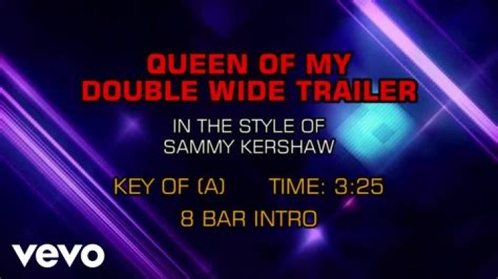 “Queen of My Double Wide Trailer:” A Timeless Ballad by Sammy Kershaw
