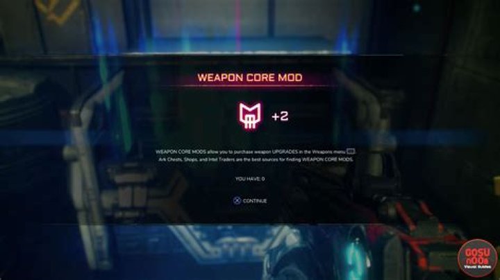 Rage 2 Weapon Core Mod Locations