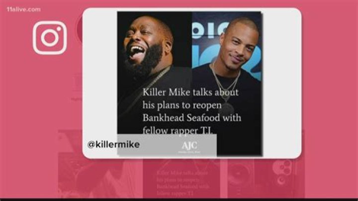 Rappers Killer Mike, T.I. pushing to reopen Bankhead Seafood