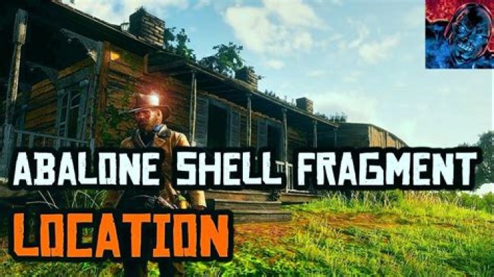 Red Dead Redemption 2 Abalone Shell Fragment Location