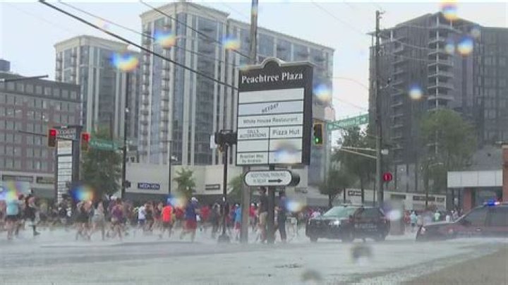 Remainder of AJC Peachtree Road Race canceled due to weather | What to know