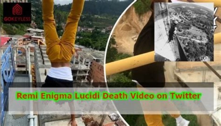 Remi Enigma Lucidi Death Video on Twitter