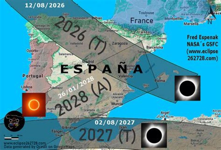 ¿Se podrá ver desde España el eclipse anular de Sol hoy? La única zona de España para observarlo