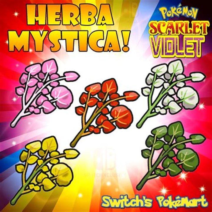 Sour Herba Mystica Pokemon Scarlet and Violet