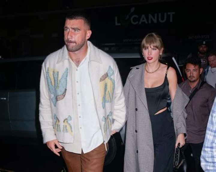 Taylor Swift and Travis Kelce Gifted Us With Their First Kissing Photo in Honor of National Tight End Day