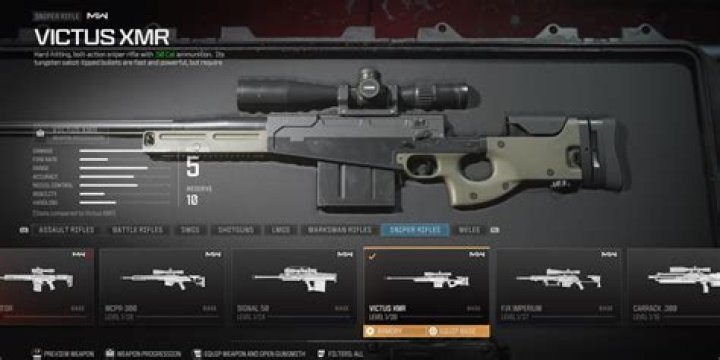 The Best Sniper Rifles in MW3 Ranked