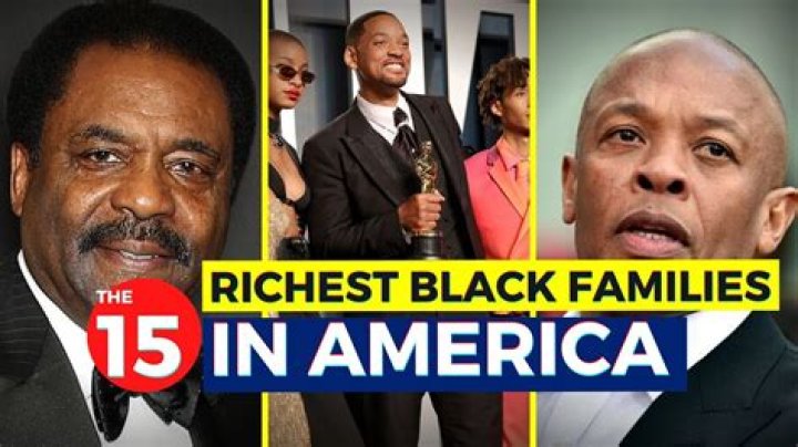 Top 5 Richest Black Families In America