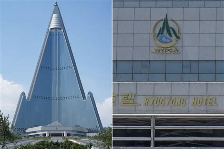 What is Interesting About the Ryugyong Hotel in Pyongyang?